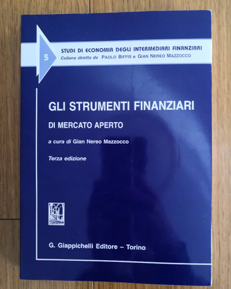 Libri corso Economia degli intermediari finanziari