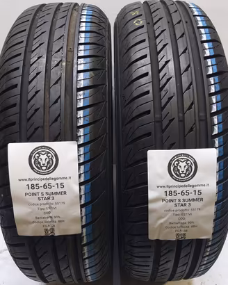 2 GOMME 185 65 15 POINT A55179