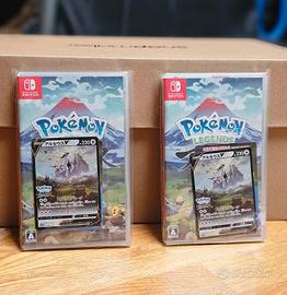 Pokémon Legends Arceus + TCG Promo Card Arceus V