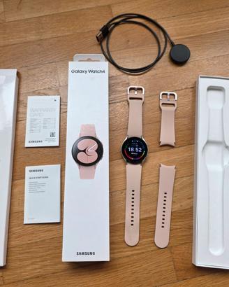 Samsung Galaxy Watch4 40mm Rosa come nuovo accesso