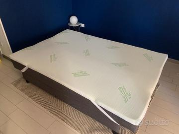 topper antiacaro 130x190 con sacco per sottovuoto