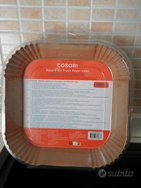 carta forno per friggitrice ad aria