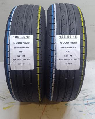 2 GOMME 185 65 15 GOODYEAR 2024 RIF4333