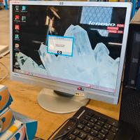 Computer Fisso Lenovo + Monitor + Tastiera e Mouse