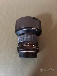 Obiettivo reflex Samyang 14 mm grandangolo