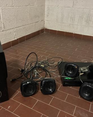 Impianto Home Theater Dolby Surround 5.1 LG