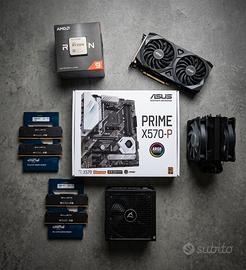 Build PC / 5900x / 32gb ddr4 / 3060ti / X570-P etc