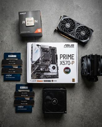Build PC / 5900x / 32gb ddr4 / 3060ti / X570-P etc