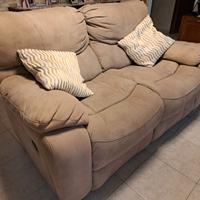 Divano reclinabile 2 posti