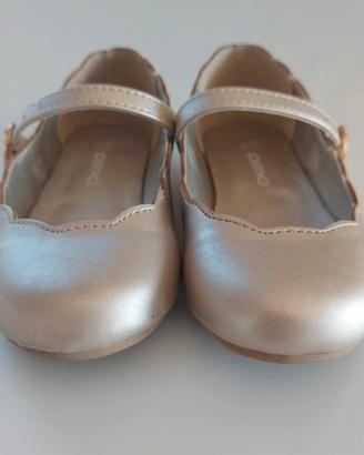 Ballerine oro Okaidi taglia 27