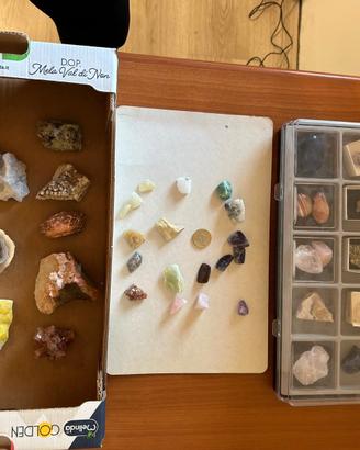 Collezione/lotto minerali