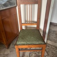 Sedie imbottite antiquariato primi ‘900