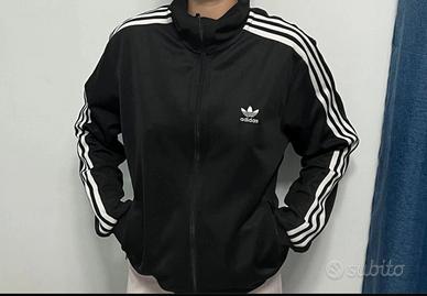 Felpa con zip adidas