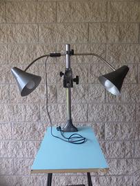 Piano per riproduzione con lampade cm. 35x50