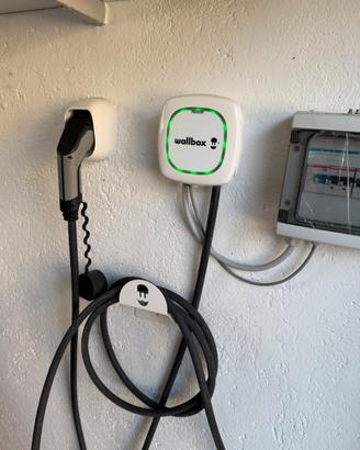 WallBox Pulsar fino 22 KW  7 mt Bianco