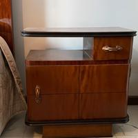 comodini camera matrimoniale legno impiallacciato 