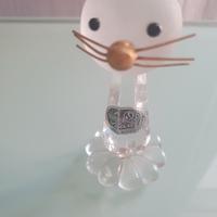 Gatto In Cristallo di Boemia.
