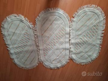 3 scendiletti in lana