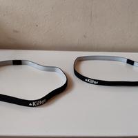 2 fasce per capelli estensibili