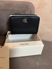 Borsellino Calvin Klein Nero Oro