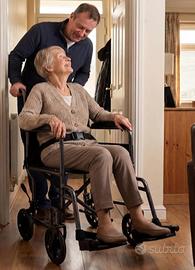 Sedia a Rotelle da Transito Stretta NUOVA