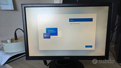 Monitor ASUS VW199 – 19" con VGA e DVI, perfetti –