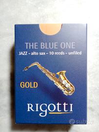 Ance Rigotti Gold Jazz Sax Alto 3 Medium
