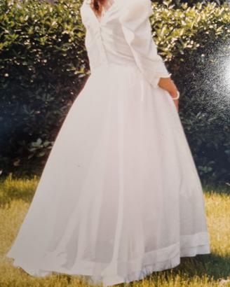 ABITO da SPOSA in seta