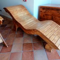 Sdrai da giardino legno