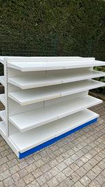 Doppia scaffalatura in metallo