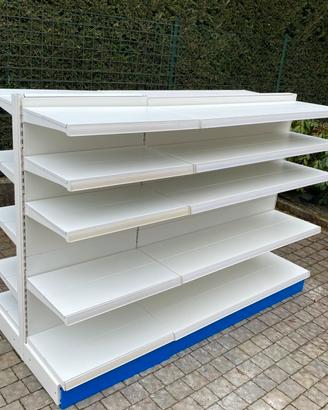 Doppia scaffalatura in metallo