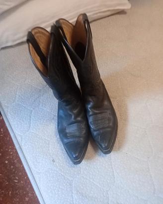 stivali texani uomo nero 42 43 