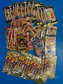 Bustine di carte Dragon Ball Sigillate chiuse