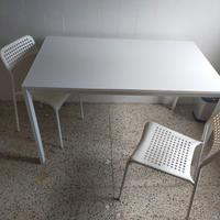 tavolo + due sedie Ikea 