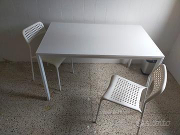 tavolo + due sedie Ikea 