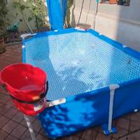 piscina rectangular frame set 