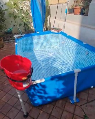piscina rectangular frame set 