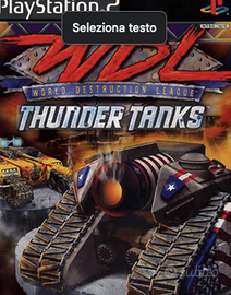videogioco WDL THUNDER TNKS
