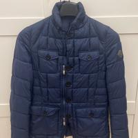 Piumino Malefemale  blu trapuntato , taglia S