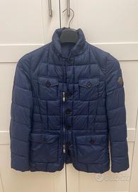 Piumino Malefemale  blu trapuntato , taglia S