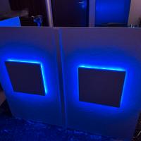 Tavolo Dj Booth con luci Led