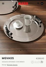 Vassoio Alessi design Michael Graves
