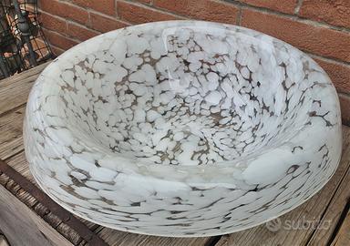 GRANDE VASO VETRO MURANO DESIGN MAZZEGA VINTAGE