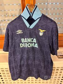 MAGLIA  LAZIO VINTAGE 93-94 BANCA DI ROMA UMBRO