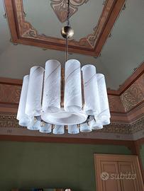 Lampadario vintage modernariato design Venini