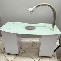 TAVOLO PER UNGHIE CON ASPIRATORE DOPPIO