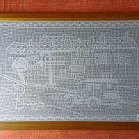 Quadro all’uncinetto 116x78,5