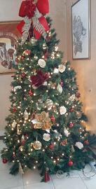 albero di natale  modello quebec 2.10 metri 