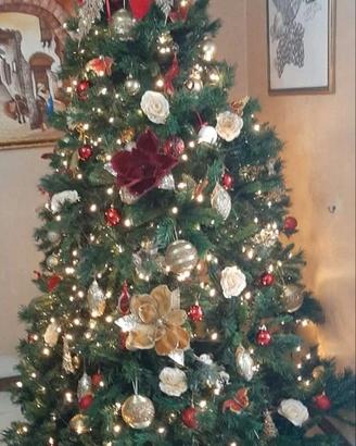albero di natale  modello quebec 2.10 metri 