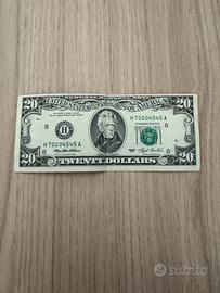 Banconota 20 Dollari Stati Uniti d’America 1993